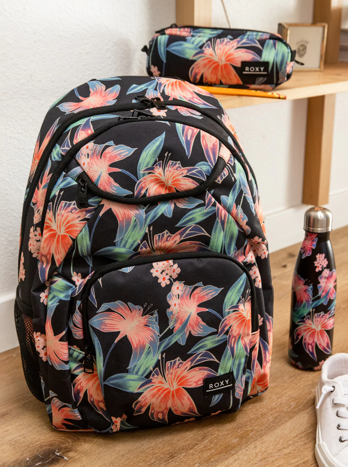 Roxy clearance floral backpack
