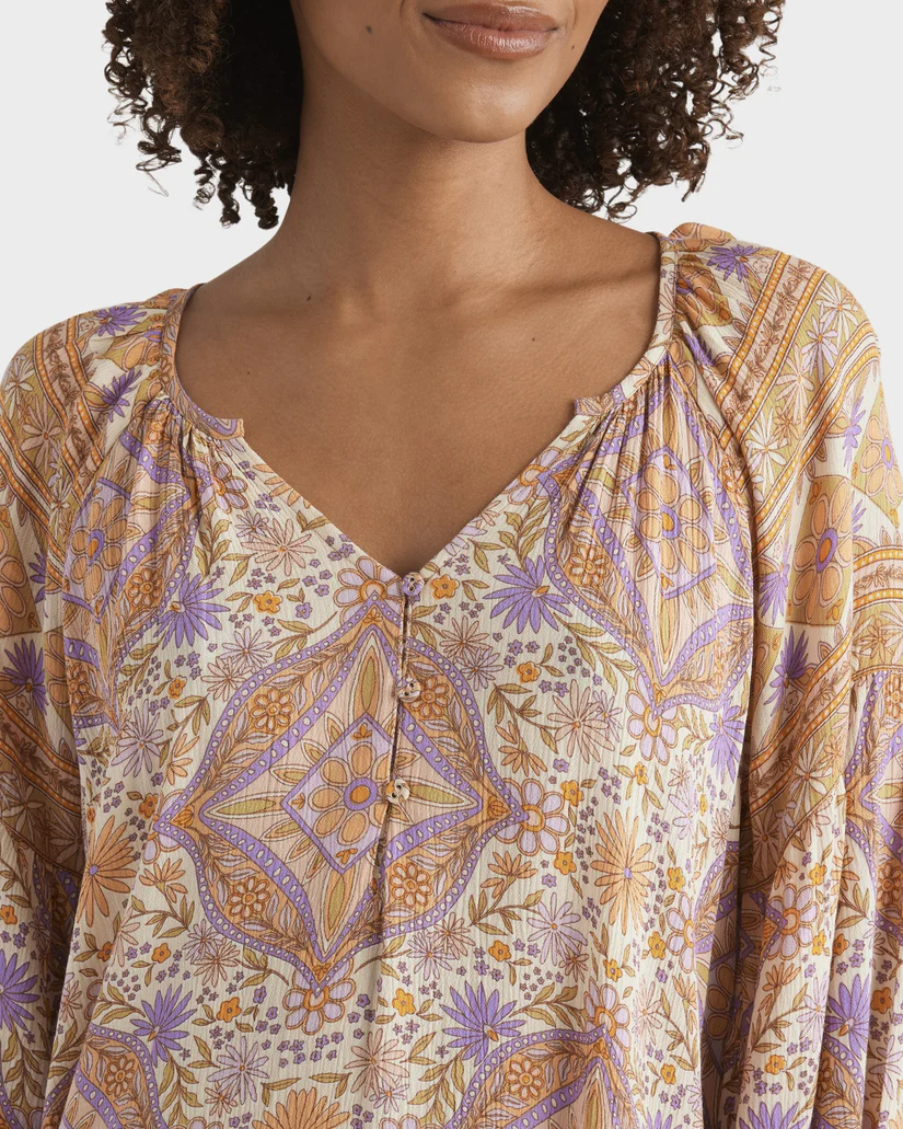 Billabong Sun Just For You  Dreamer  Mini  Dress -  Sunstone