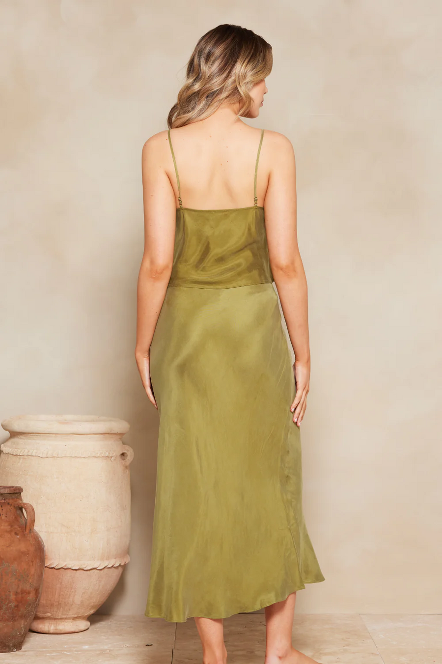 Tigerlily Cinzia Blake Maxi Skirt - Olive