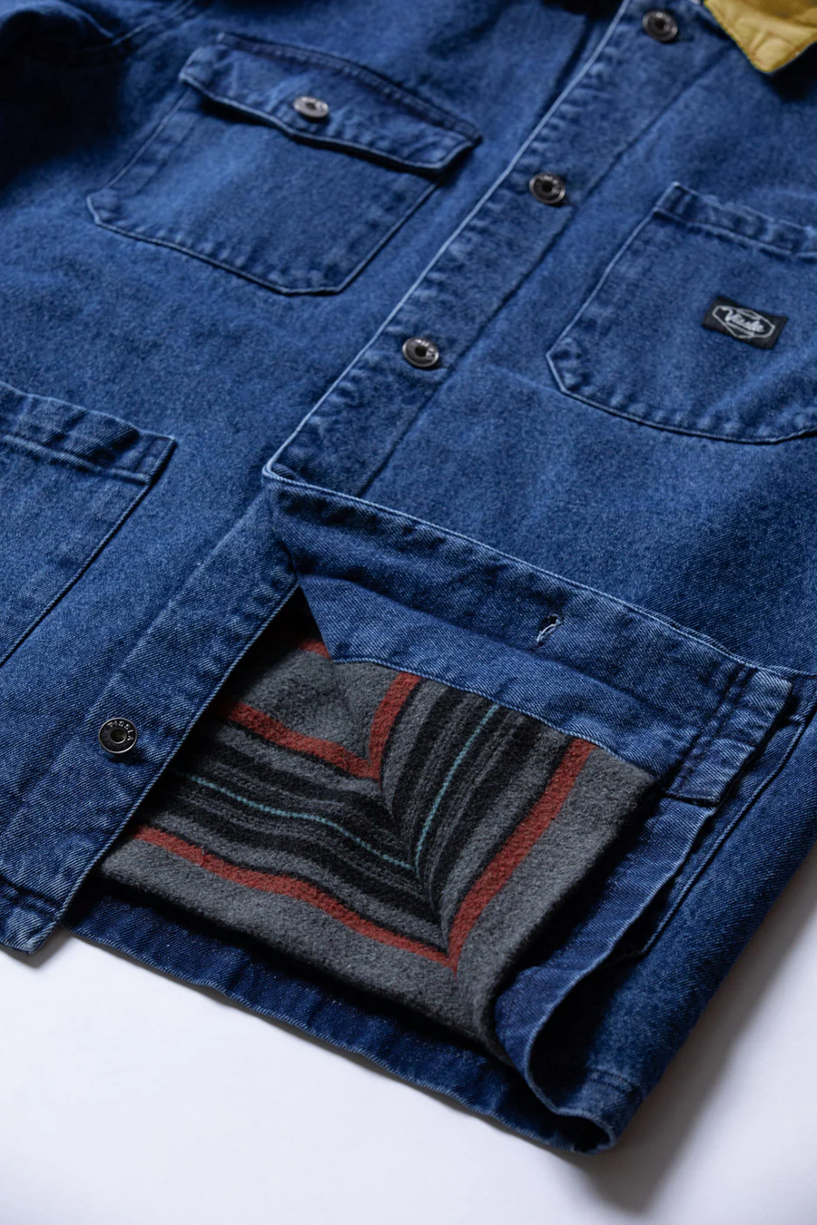 Vissla Peterson Jackets - Denim Blue Wash