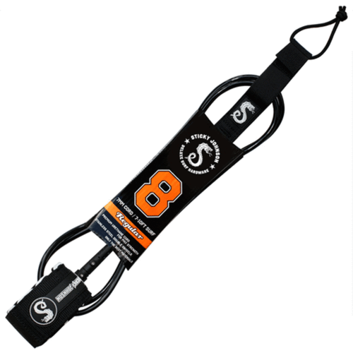 Sticky Johnson Leash 8ft Regular - Black Camo