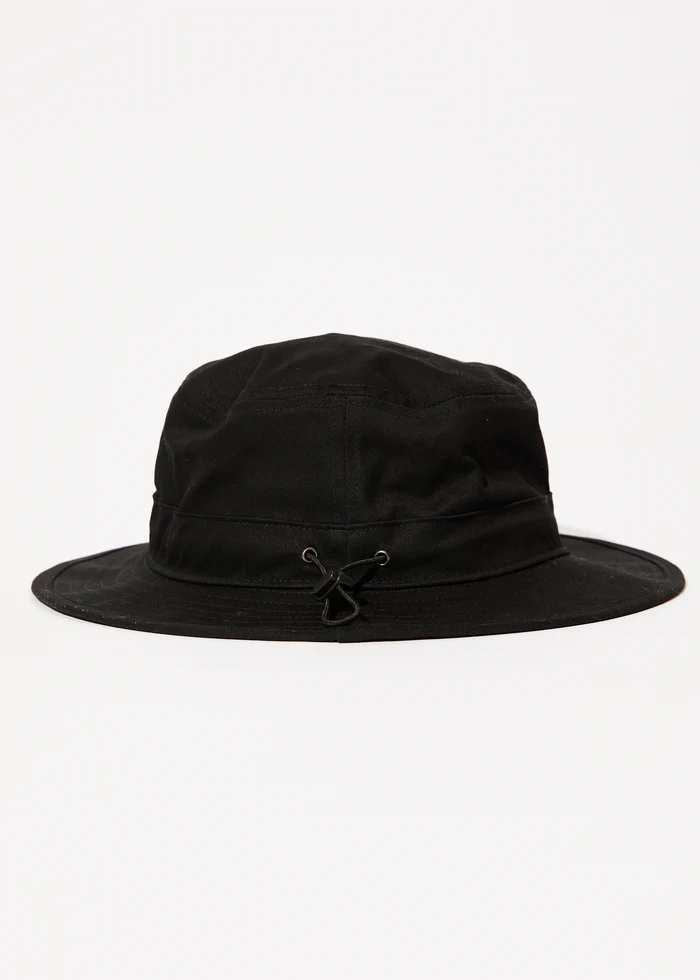 Afends Limits Bucket Hat  - Black