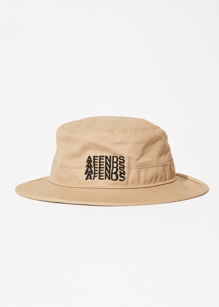 Afends Limits  Bucket Hat - Dark Ecru
