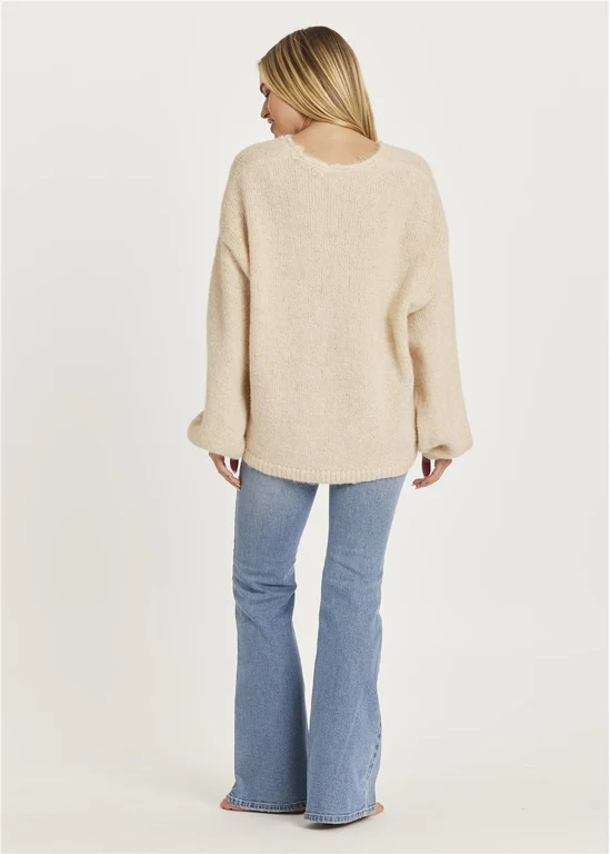 Amuse Society Kingston Sweater - Linen