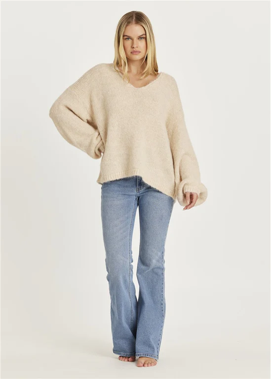 Amuse Society Kingston Sweater - Linen