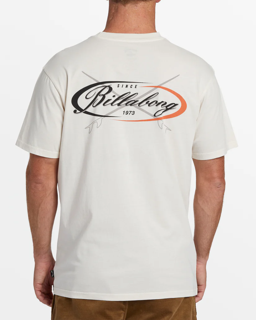 Billabong Crossboard SS Tee - Off White