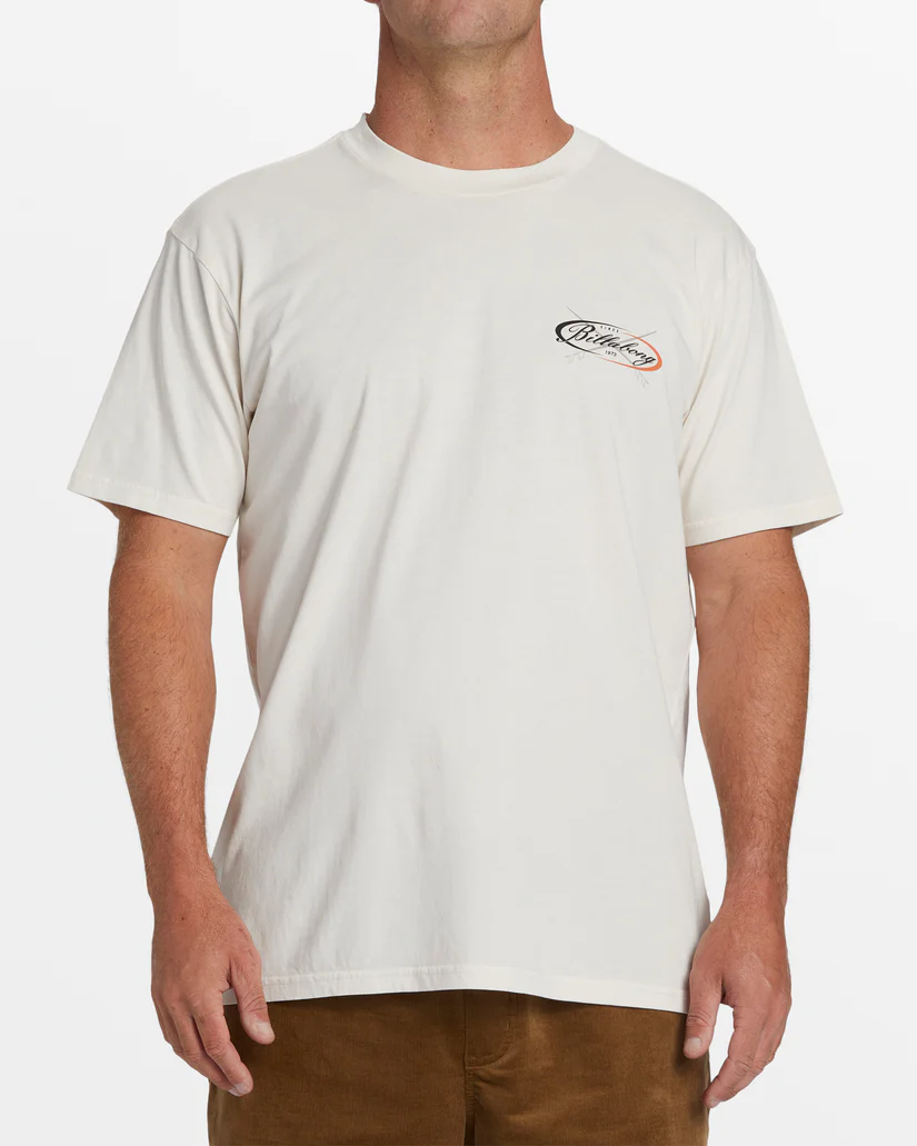 Billabong Crossboard SS Tee - Off White