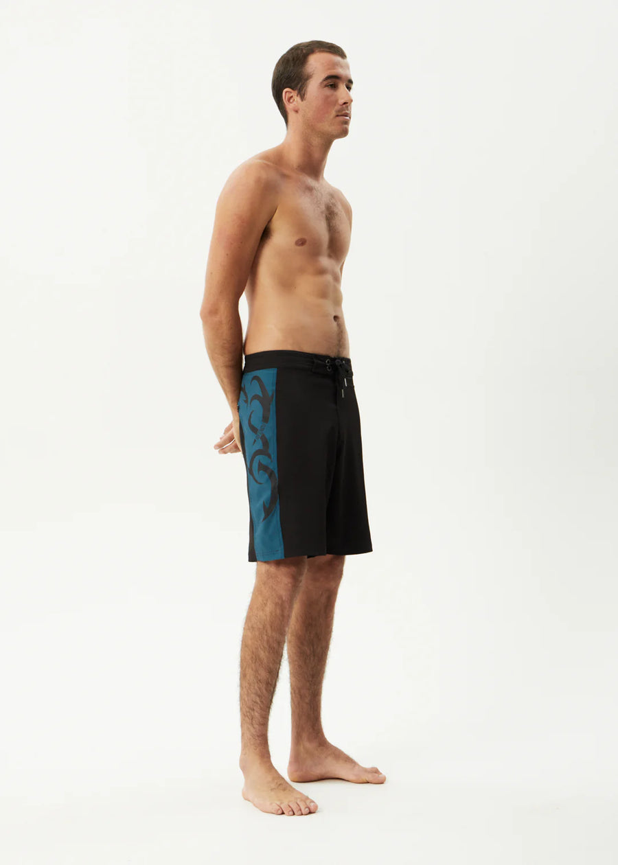 Afends My Tribe Recycled Surf Related V2 Boardshort  20''- Black