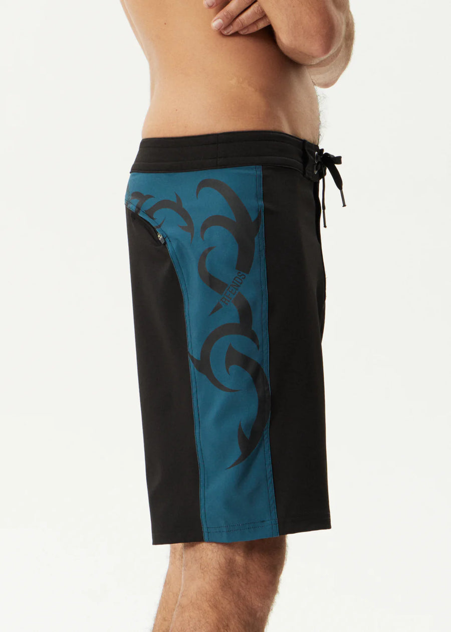 Afends My Tribe Recycled Surf Related V2 Boardshort  20''- Black