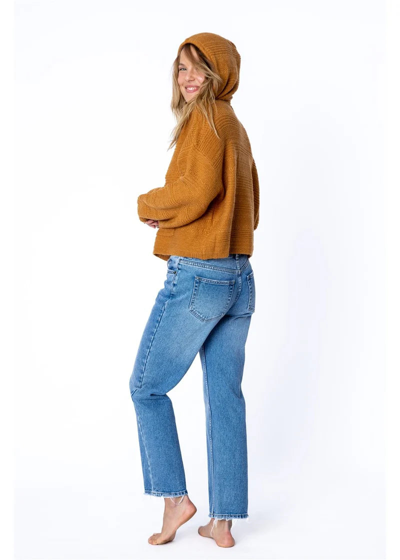 Amuse Society Paradise Bay Sweater - Camel
