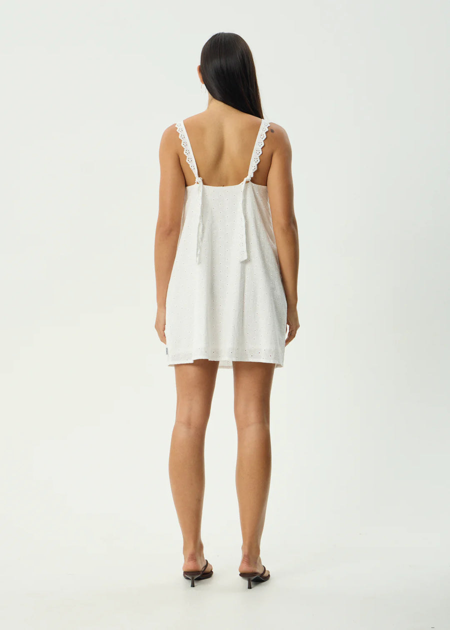 Afends Kindred  Mini Dress - White