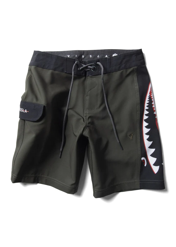 Vissla Warbird 17'' Boys Boradshort - Tarp
