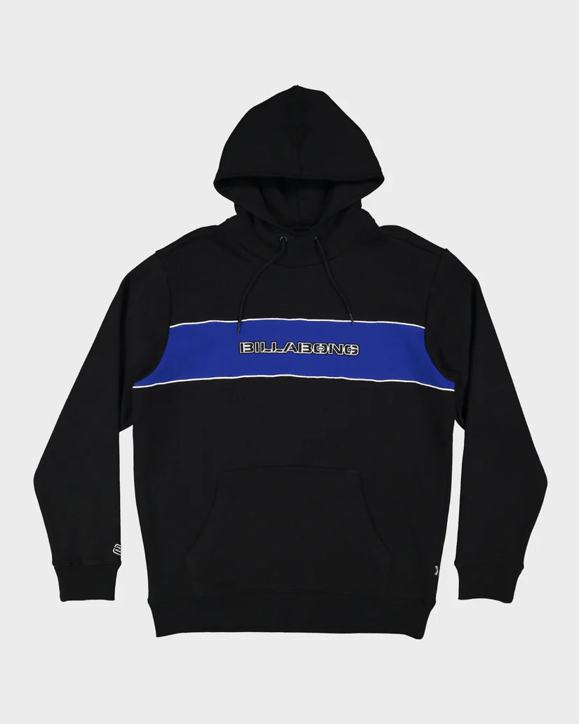 Billabong Bracket Wave Pop Hood  - Black / Blue