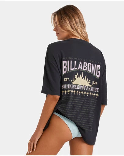 Billabong Reach For Sunshine  Tee - Off Black