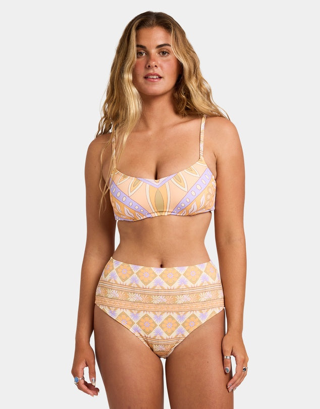 Billabong Just For You Lila DD UWire Bikini Top - Sunstone
