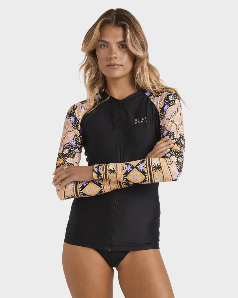 Billabong Just For You Pipa LS Sunshirt - Black
