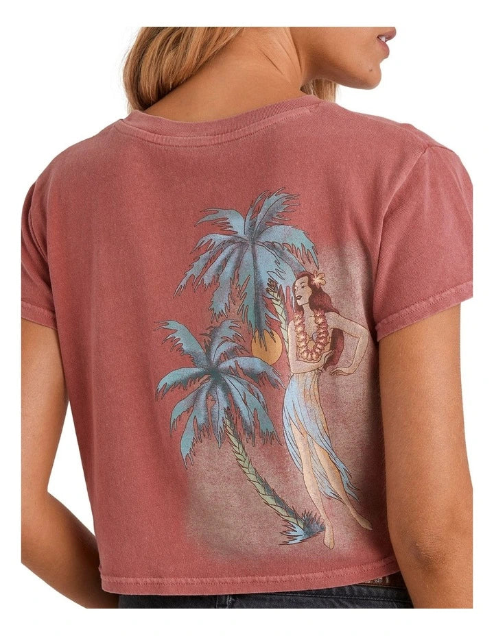 Billabong  Palmin Camp Tee - Wild Ginger