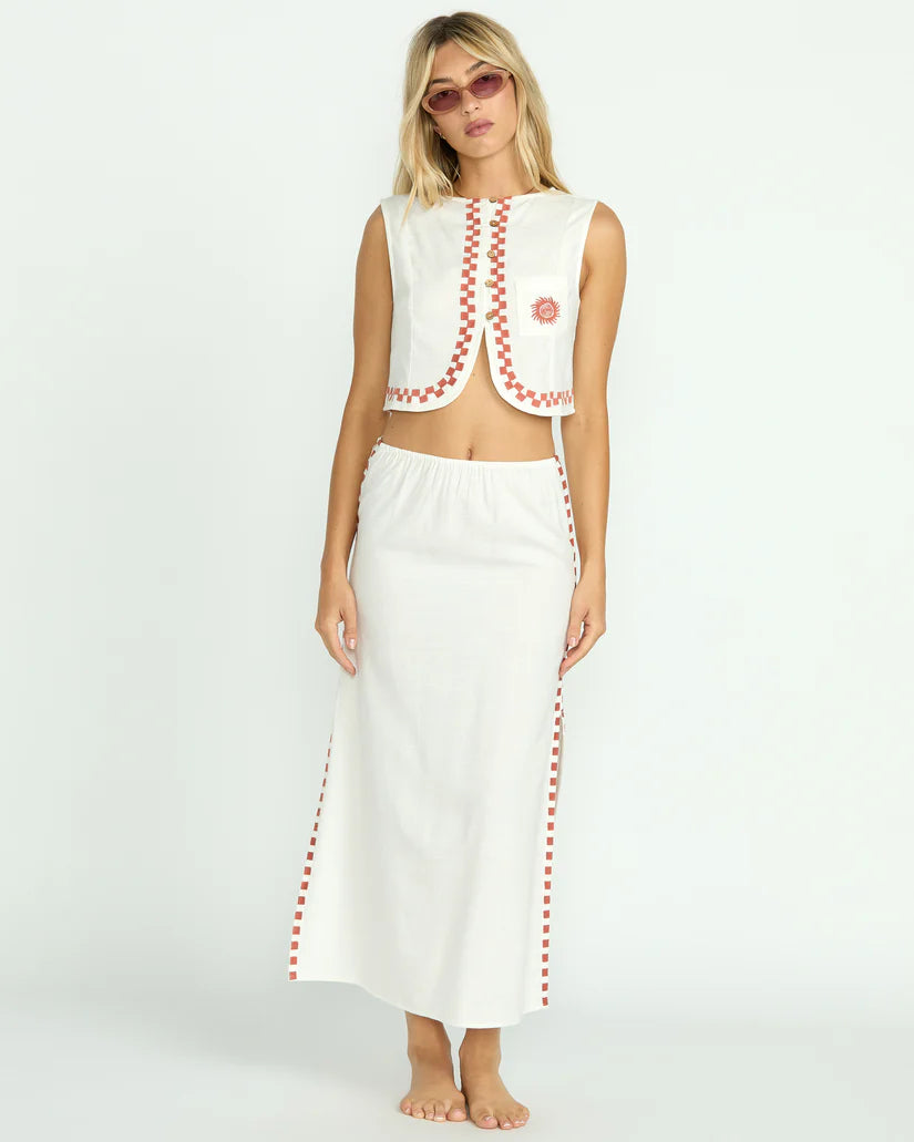 Billabong  Secret Cove Skirt - Salt Crystal