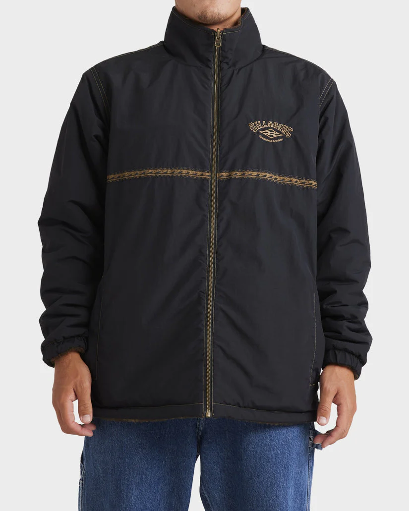Billabong Gnaraloo  Reversible  Jacket  -  Stealth
