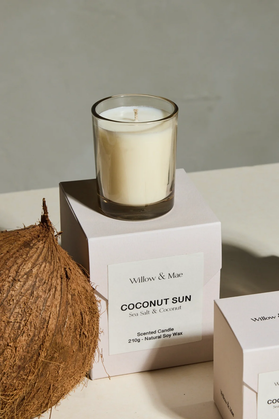 Willow & Mae Coconut Sun Candle