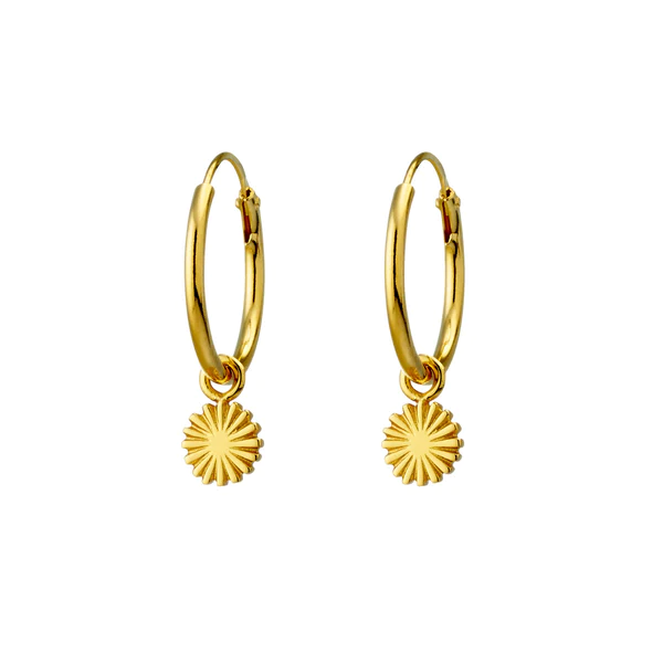Midsummer Star Daisy Sleepers - Gold