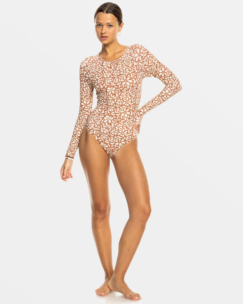 Roxy Free Fallin One Piece - Russet Free Fallin Floral