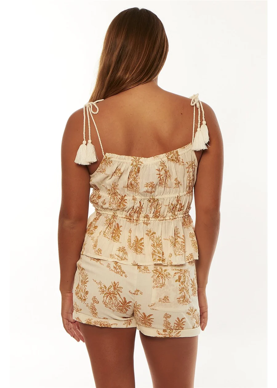 Sisstrevolution Everlasting Woven Top - Sea Salt