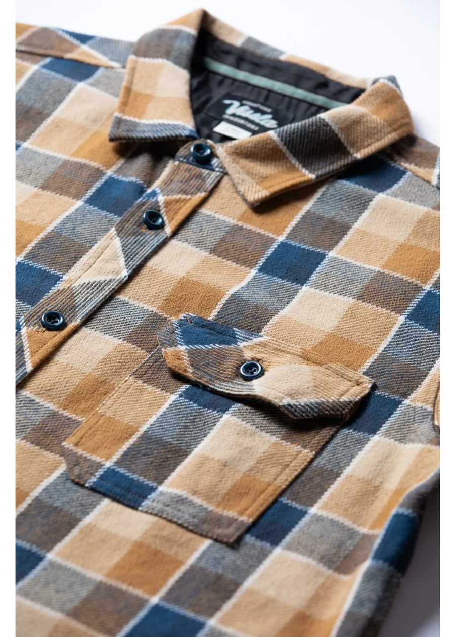 Vissla  Creators Innovators Eco LS Flannel - Rubber