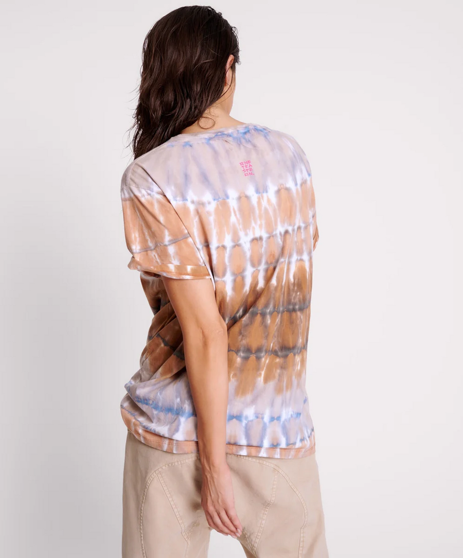 One Teaspoon Mirage Hand Tie Dyed Organic Unisex Tee
