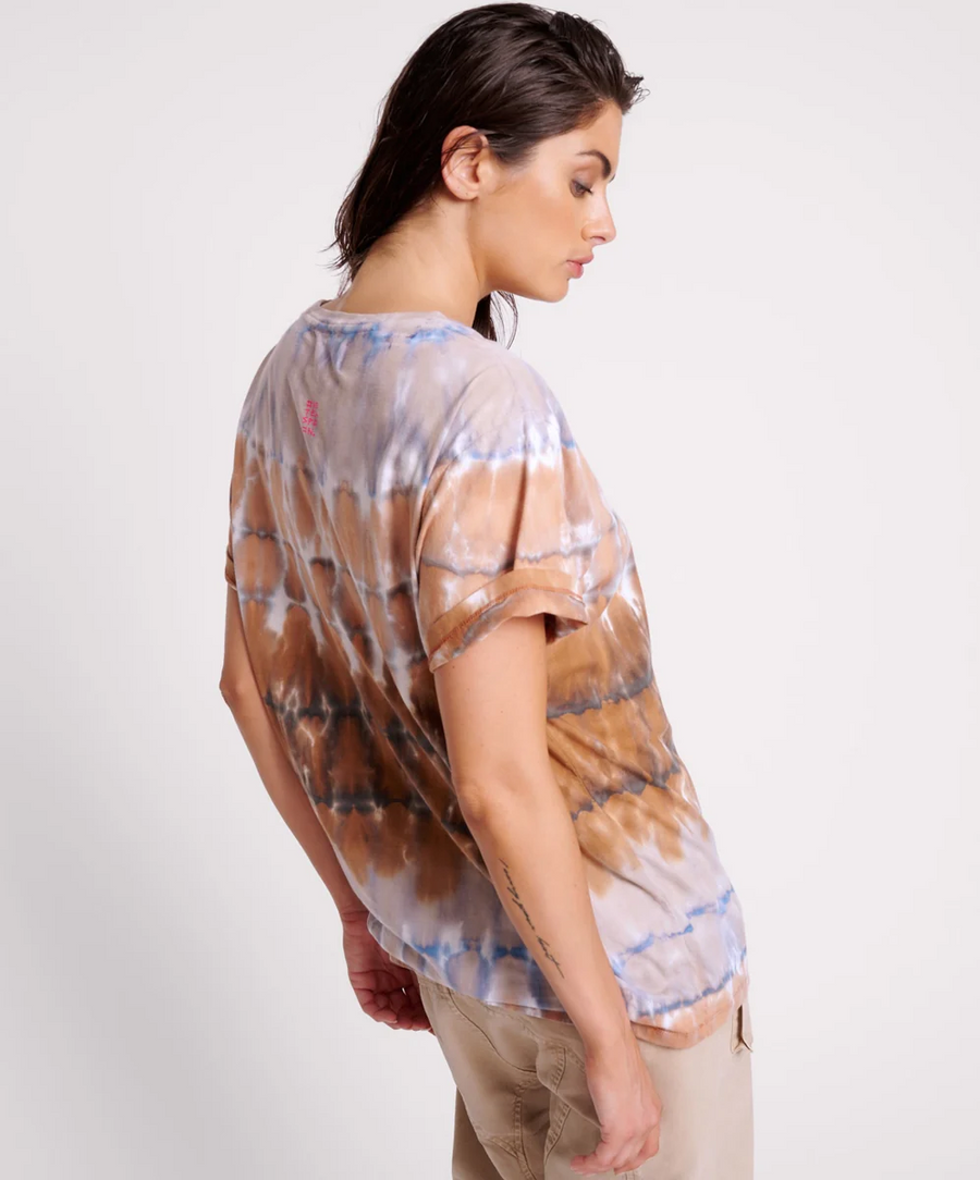 One Teaspoon Mirage Hand Tie Dyed Organic Unisex Tee