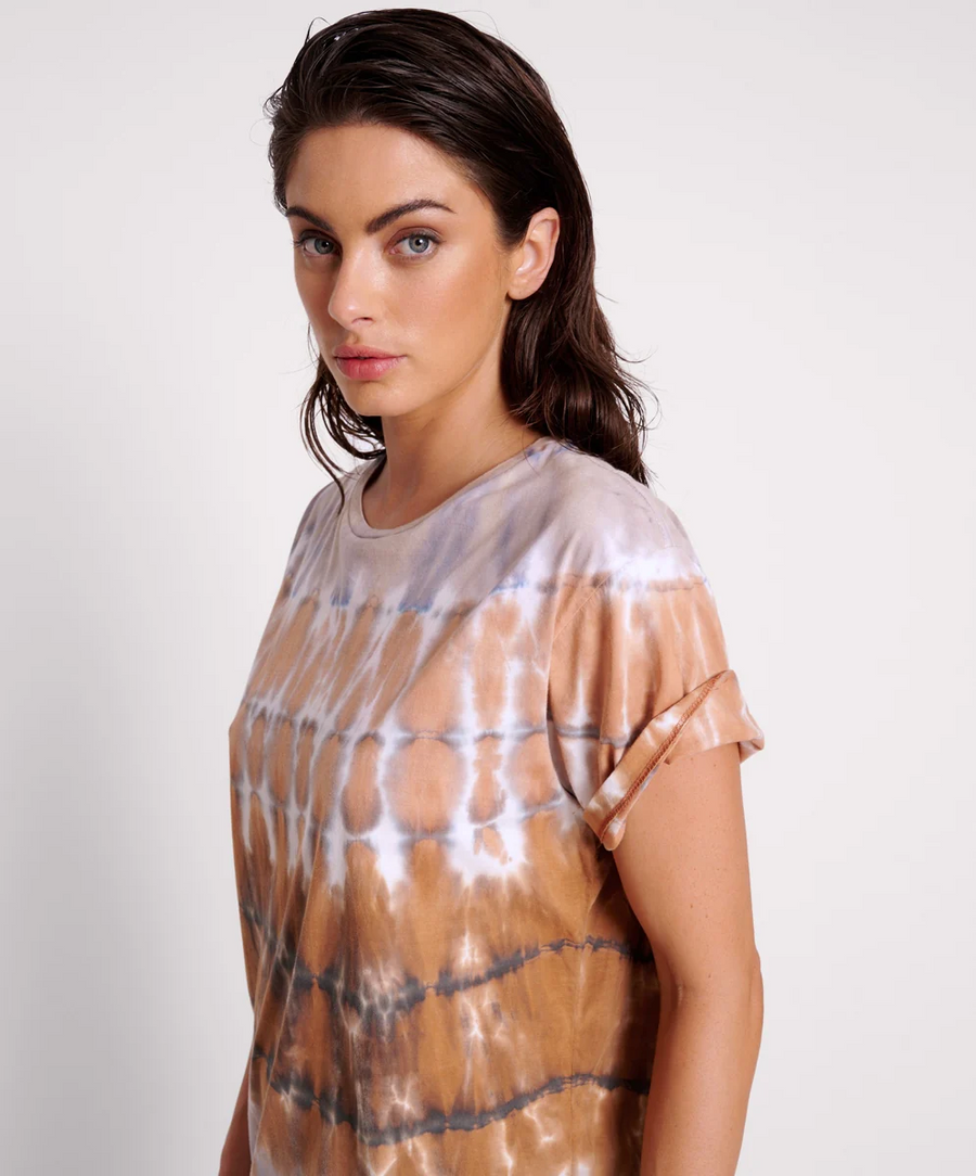 One Teaspoon Mirage Hand Tie Dyed Organic Unisex Tee