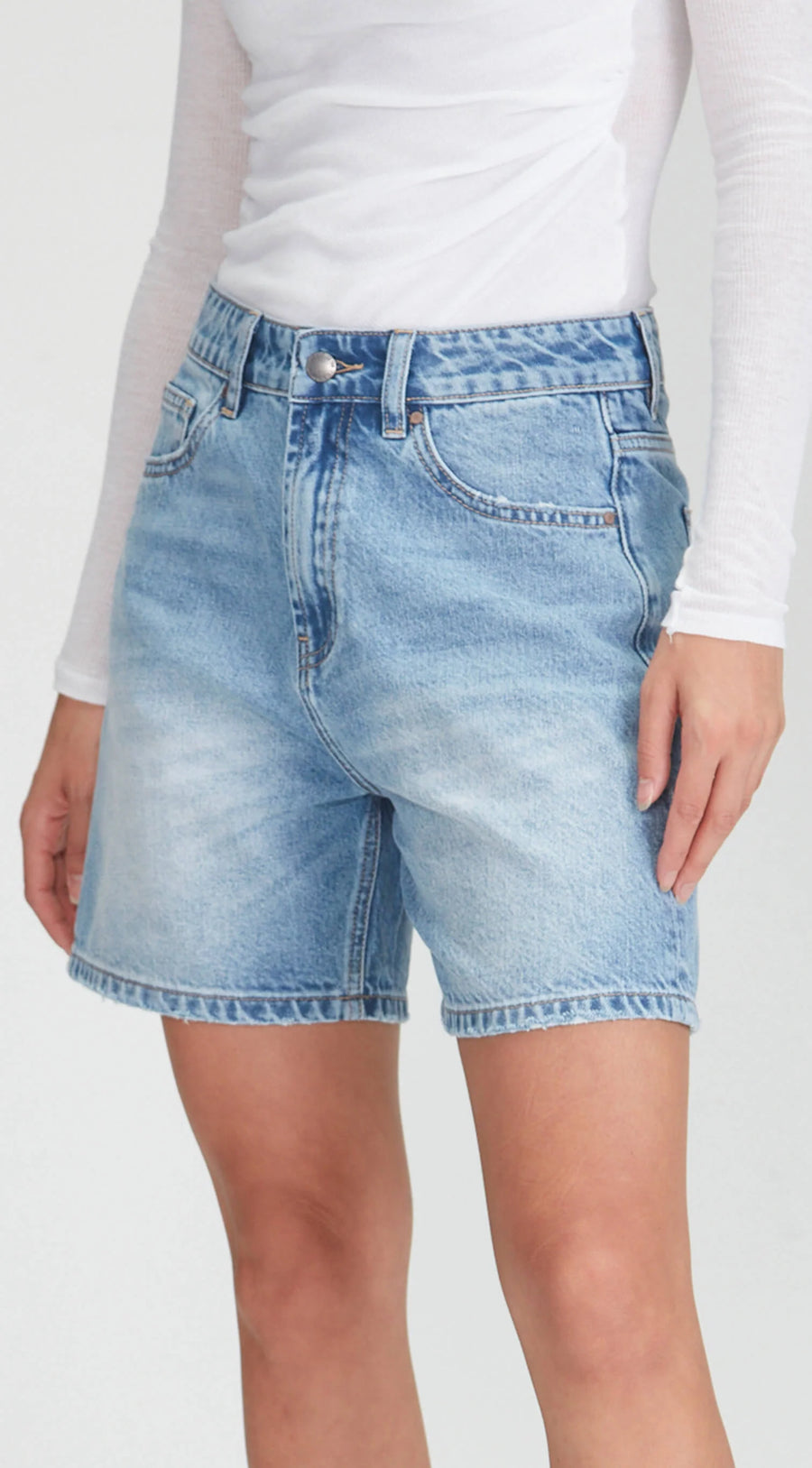 JunkFood Ngaio Shorts - Blue