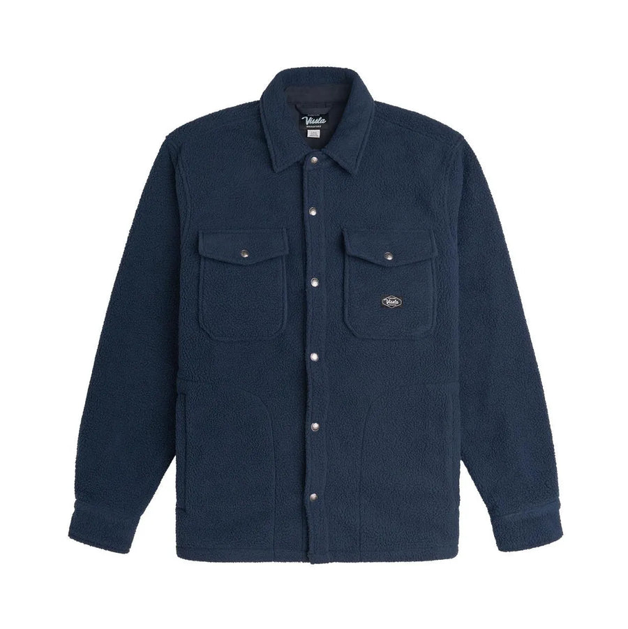 Vissla Peaks  Sherpa  Woven  Jacket - Dark Naval