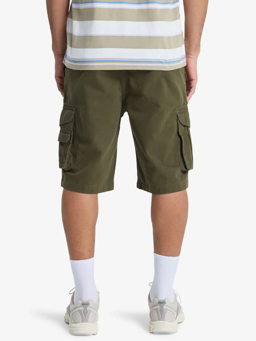 Quiksilver Crucial Battle Cargo Short - Grape Leaf