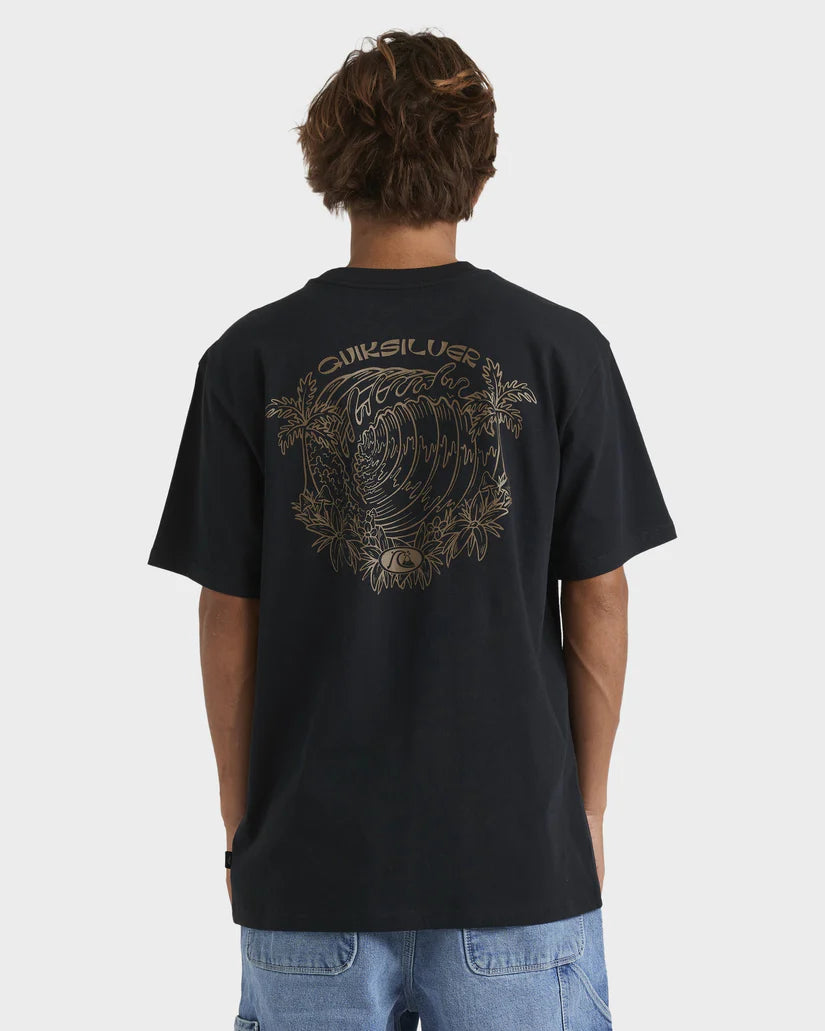 Quiksilver Inside  Section SS Tee - Black
