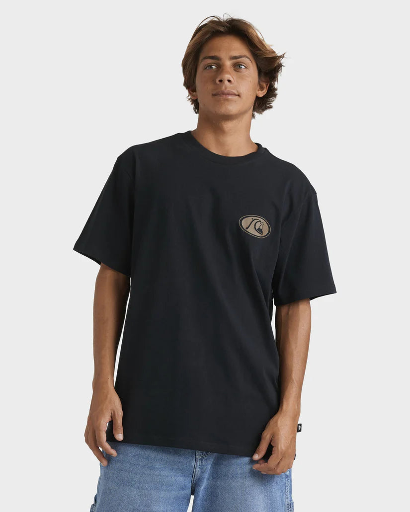 Quiksilver Inside  Section SS Tee - Black