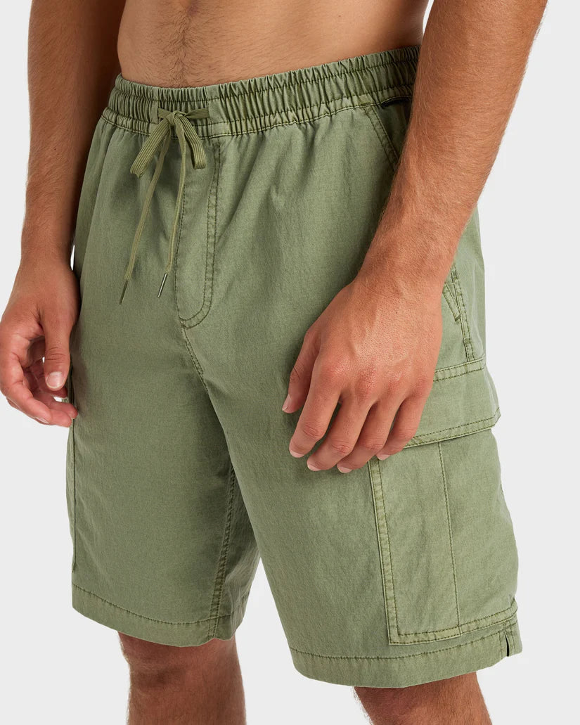 Quiksilver Taxer  Surfwash Amphibian  19 Boardshort - Loden Green