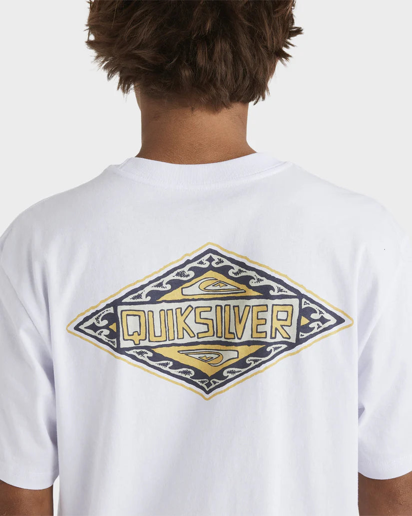 Quiksilver  Beyond  The Waves SS Tee - White