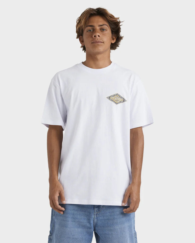 Quiksilver  Beyond  The Waves SS Tee - White