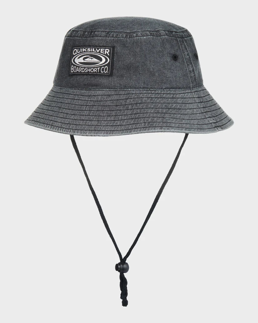 Quiksilver Buckology Bucket Hat -  True Black