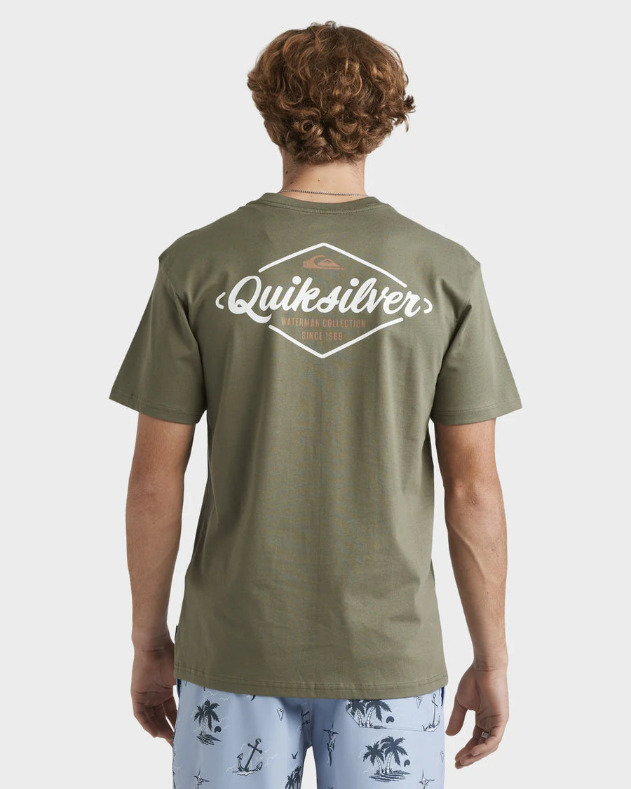 Quiksilver Harbour SS Tee - Olive