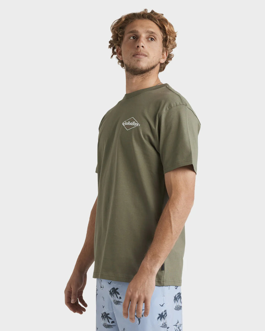 Quiksilver Harbour SS Tee - Olive