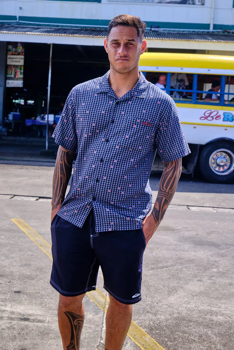 Quiksilver Kehu Woven Shirt SS - Black