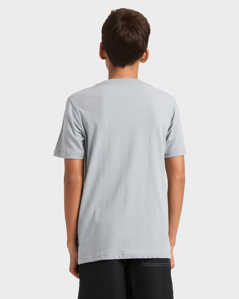 Quiksilver Lo Res SS Youth Tee - Quarry