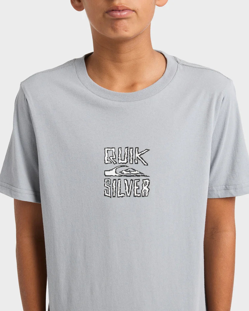 Quiksilver Lo Res SS Youth Tee - Quarry