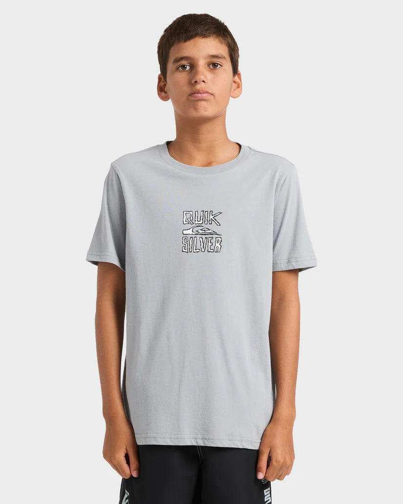 Quiksilver Lo Res SS Youth Tee - Quarry