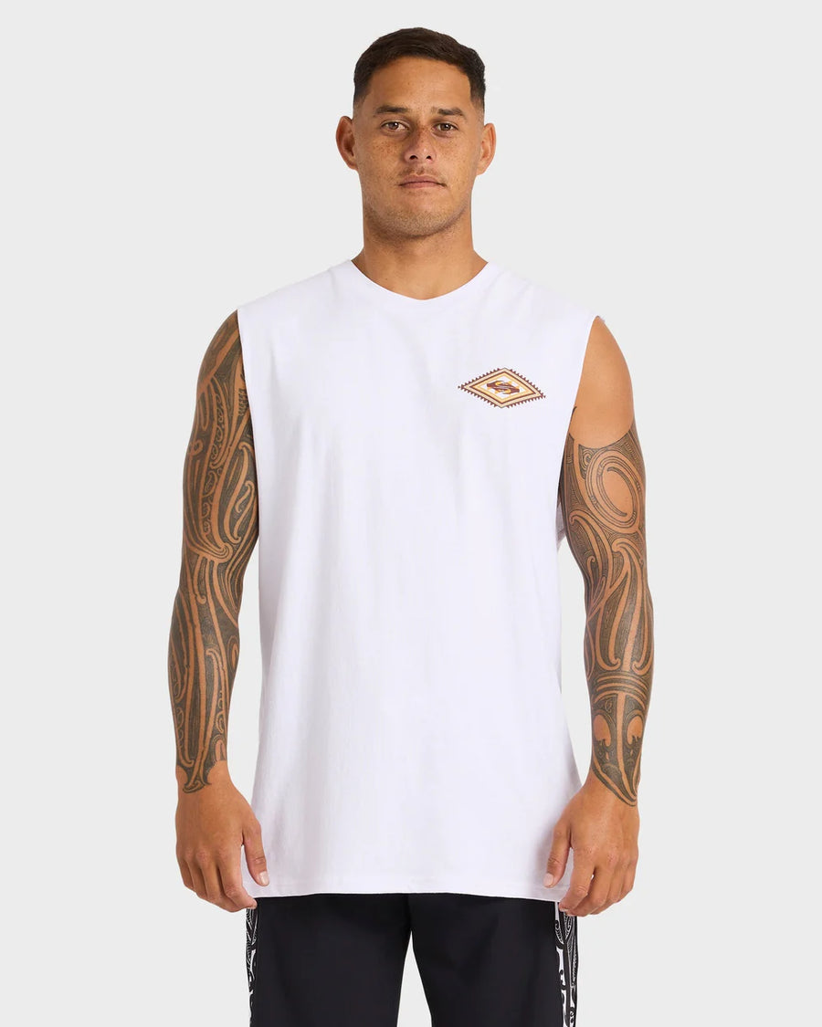 Quiksilver Patiki Muscle Tee - White