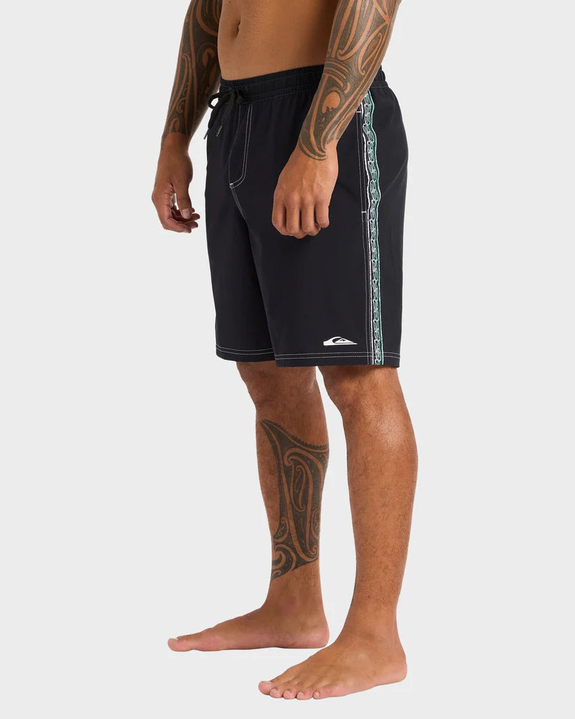 Quiksilver Pu-Tawhiro Volley 20 '' Boardshort - Black