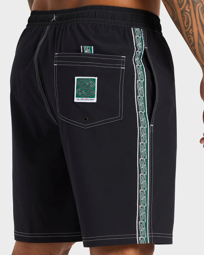 Quiksilver Pu-Tawhiro Volley 20 '' Boardshort - Black