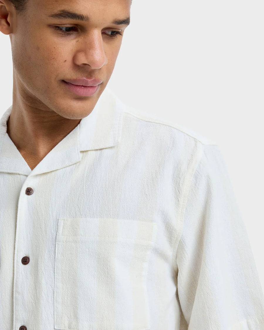 Quiksilver Room Rock Shirt 2 - Birch Room Stripes